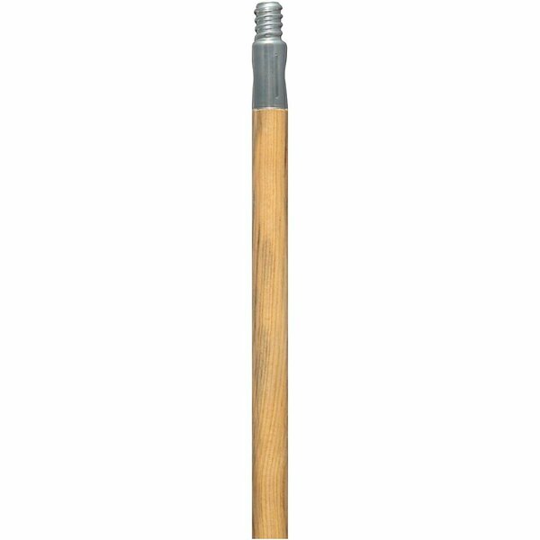Articulos Para El Hogar 60 in. Threaded Metal Tip Wood Push Broom Handle AR3209441